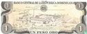Dominicaanse Republiek 1 Peso Oro - Afbeelding 2