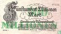 Dusseldorf 500 millions de Mark en 1923 - Image 1