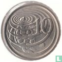 Cayman Islands 10 cents 1972 - Image 2
