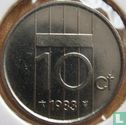 Niederlande 10 Cent 1983 - Bild 1