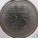 Nederland 25 cent 1968 - Afbeelding 1