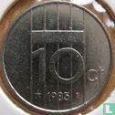 Netherlands 10 cents 1985 - Image 1