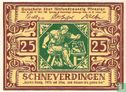 Schneverdingen, Sparkasse - 25 Pfennig 1921 - Afbeelding 1