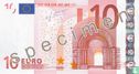 Zone Euro 10 Euro (Specimen) - Image 1