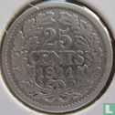 Netherlands 25 cents 1911 - Image 1