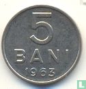 Romania 5 bani 1963 - Image 1