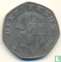 Mexique 10 pesos 1980 - Image 1