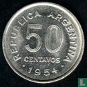 Argentina 50 centavos 1954 - Image 1