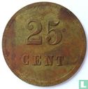 Winkelvereeniging H.U.Z. 25 cent - Afbeelding 1