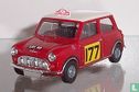 Mini Cooper - Red, White Roof. Rally Monte Carlo; 1967 winner. Part of set MC 1004 - Afbeelding 1