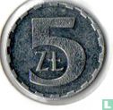 Polen 5 zlotych 1989 - Afbeelding 2