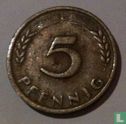 Duitsland 5 pfennig 1949 (G) - Afbeelding 2