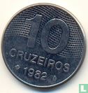 Brasilien 10 Cruzeiro 1982 - Bild 1