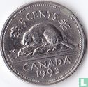 Canada 5 cents 1993 - Image 1