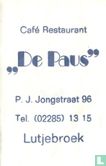 Café Restaurant "De Paus" - Bild 1