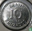 Brazil 10 cruzados 1987 - Image 1