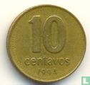 Argentinië 10 centavos 1994 - Afbeelding 1