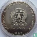 Sao Tomé-et-Principe 1000 dobras 1997 (BE - argent) "Death of Princess Diana - Queen of the hearts" - Image 1