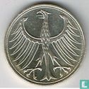 Allemagne 5 mark 1965 (J) - Image 2