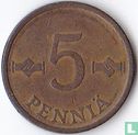 Finlande 5 penniä 1970 - Image 2
