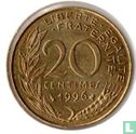 Frankrijk 20 centimes 1996 - Afbeelding 1