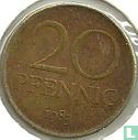 RDA 20 pfennig 1983 - Image 1
