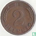 Allemagne 2 pfennig 1969 (G) - Image 2