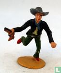Cowboy rennend - Afbeelding 1