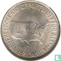États-Unis ½ dollar 1952 (S) "Booker T. Washington & George Washington Carver" - Image 2