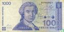 Croatia 1,000 Dinara - Image 1