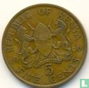 Kenia 5 cents 1966 - Afbeelding 1
