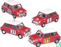 Mini Cooper - Red, White Roof. Rally Monte Carlo; 1965 winner. Part of set MC 1004  - Afbeelding 2