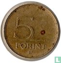 Hongarije 5 forint 1992 - Afbeelding 2