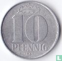 DDR 10 pfennig 1967