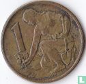 Tchécoslovaquie 1 koruna 1966 - Image 2