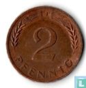 Allemagne 2 pfennig 1969 (J) - Image 2