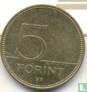 Ungarn 5 Forint 2001 - Bild 2