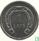 Letland 1 lats 2010 (type 2) "Horseshoe" - Afbeelding 2