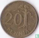 Finlande 20 penniä 1986 - Image 2