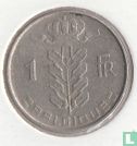 België 1 franc 1959 (FRA) - Afbeelding 2