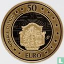 Malta 50 euro 2010 (PROOF) "Auberge d'Italie" - Afbeelding 2