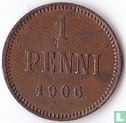 Finlande 1 penni 1906 - Image 1