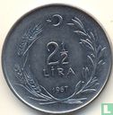 Turkey 2½ lira 1967 - Image 1