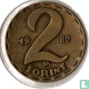 Hongrie 2 forint 1982 - Image 1