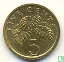 Singapour 5 cents 1985 (type 2) - Image 2