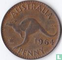 Australië 1 penny 1964 (Met punt) - Afbeelding 1
