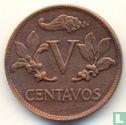 Colombie 5 centavos 1968 - Image 2