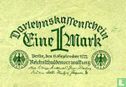 Reichsdenkenverwaltung, 1 Mark 1922 (S.61 - Ros.73d) - Bild 1