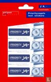 Priority stamps incl. stickers - Image 1