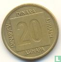 Yougoslavie 20 dinara 1988 - Image 2